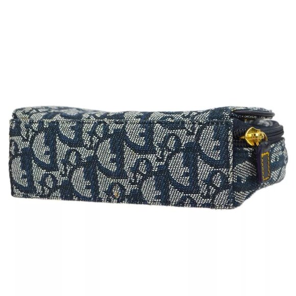 Christian Dior 1998 Navy Saddle Trotter Pouch Bag MC1928 163588 - Picture 2 of 7